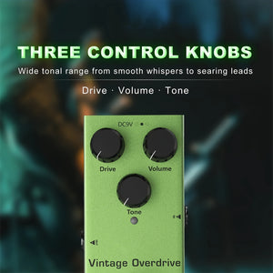 Electric Guitar Effect Mini Pedal Single Block Effect Classic Overload Metal Distortion Analog Delay Digital Delay DC 9V Eid Al-Adha Mubarak