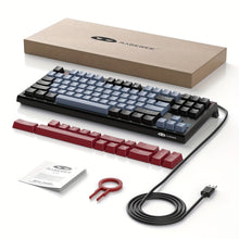 Load image into Gallery viewer, MageGee 75% Mechanical Gaming Keyboard With Blue Switch, LED Backlit Keyboard, 87 Keys Compact TKL Wired Computer Keyboard For Windows Laptop PC Gamer Gift For Birthday/Easter/Boy/Girlfriend
