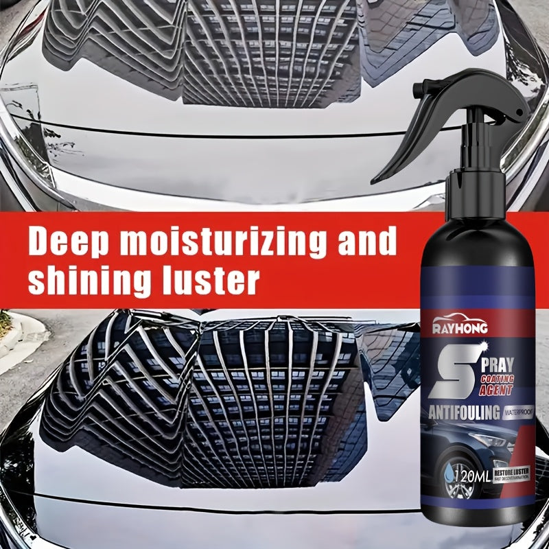 3-In-1 Car Coating Spray, Suitable for Car Paint: Fast Coating Agent - Fast Coating Car Wax Polish Waterless Car Wash Agent - Car Coating Spray - Plastic Coating Agent - Nano Coating Spray Automobile coating