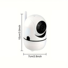 Load image into Gallery viewer, 1pc High-definition Camera, 2.4G Wireless Wifi Security Home Camera, Baby And Pet Monitor, 1080P Wireless Automatic Tracking Monitor, Motion Detection And Tracking, Night Vision, Two-way Voice, High Security
