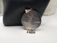 Load image into Gallery viewer, Original Native American Made Real Silver Pendant Indian with Knife
