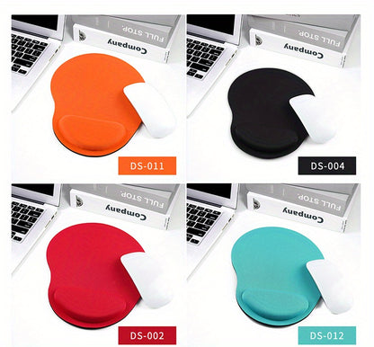 [One Ergonomic Wrist Support Cushion] Ergonomic EVA Wrist Support Cushion, Non-Slip Memory Foam Mouse Pad, Comfortable Skin-Friendly Desk Rest for Office Computer Use