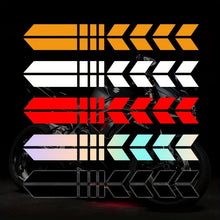 Load image into Gallery viewer, High-Visibility Reflective Stickers for Motorcycles, Helmets &amp; Cars - Waterproof &amp; Sun-Resistant PVC Labels
