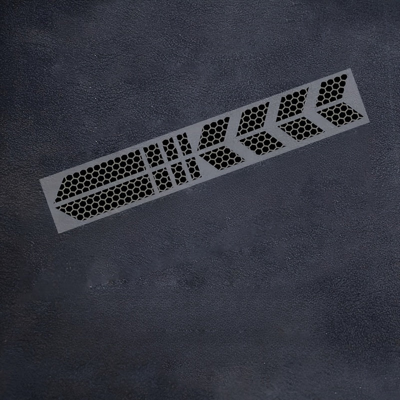 High-Visibility Reflective Stickers for Motorcycles, Helmets & Cars - Waterproof & Sun-Resistant PVC Labels