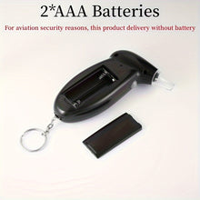 Load image into Gallery viewer, Portable Digital Breathalyzer - Accurate Blood Alcohol Content Test, Battery-Free Operation, Ideal for Car Accessories
