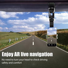 Load image into Gallery viewer, Universal 1080° Rotating Sun Visor Cellphone Car Holder - Multi-Functional Mobile Phone Mount for iPhone 7 Inch Support with Telephone Compatibility - Easy Installation and Adjustable Viewing Angle
