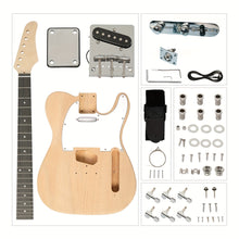Load image into Gallery viewer, DIY 6-String TL Style Electric Guitar Kits With Mahogany Body, Maple Neck And Accessories
