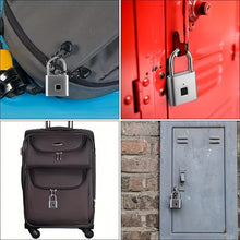 Load image into Gallery viewer, 1pc Mini Smart Fingerprint Padlock, Security Door Lock, Antitheft Keyless USB Rechargeable Lock For Suitcase Luggage
