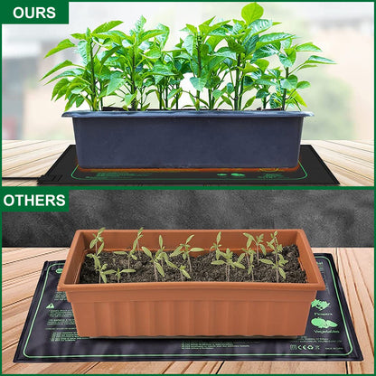 10/25/50CM Seedling Heat Mat Indoor Plants Germination Waterproof Heating Pad Propagation Clone Starter Mat EU/US/AU/UK Plug