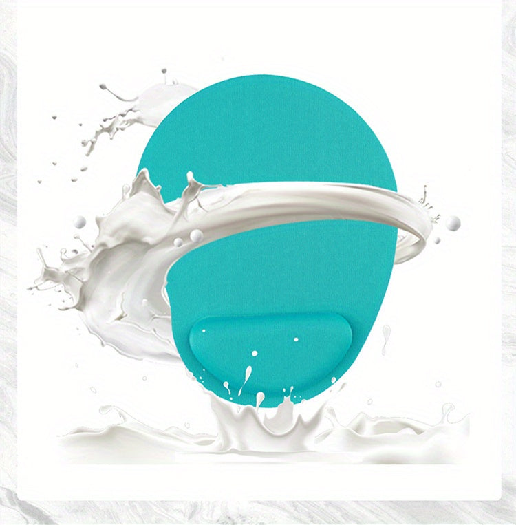 [One Ergonomic Wrist Support Cushion] Ergonomic EVA Wrist Support Cushion, Non-Slip Memory Foam Mouse Pad, Comfortable Skin-Friendly Desk Rest for Office Computer Use