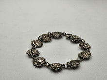 Load image into Gallery viewer, Very Holy Vintage 925 Sterling Silver Link Prayer Bracelet 6-inch Round Jewelry Rosery
