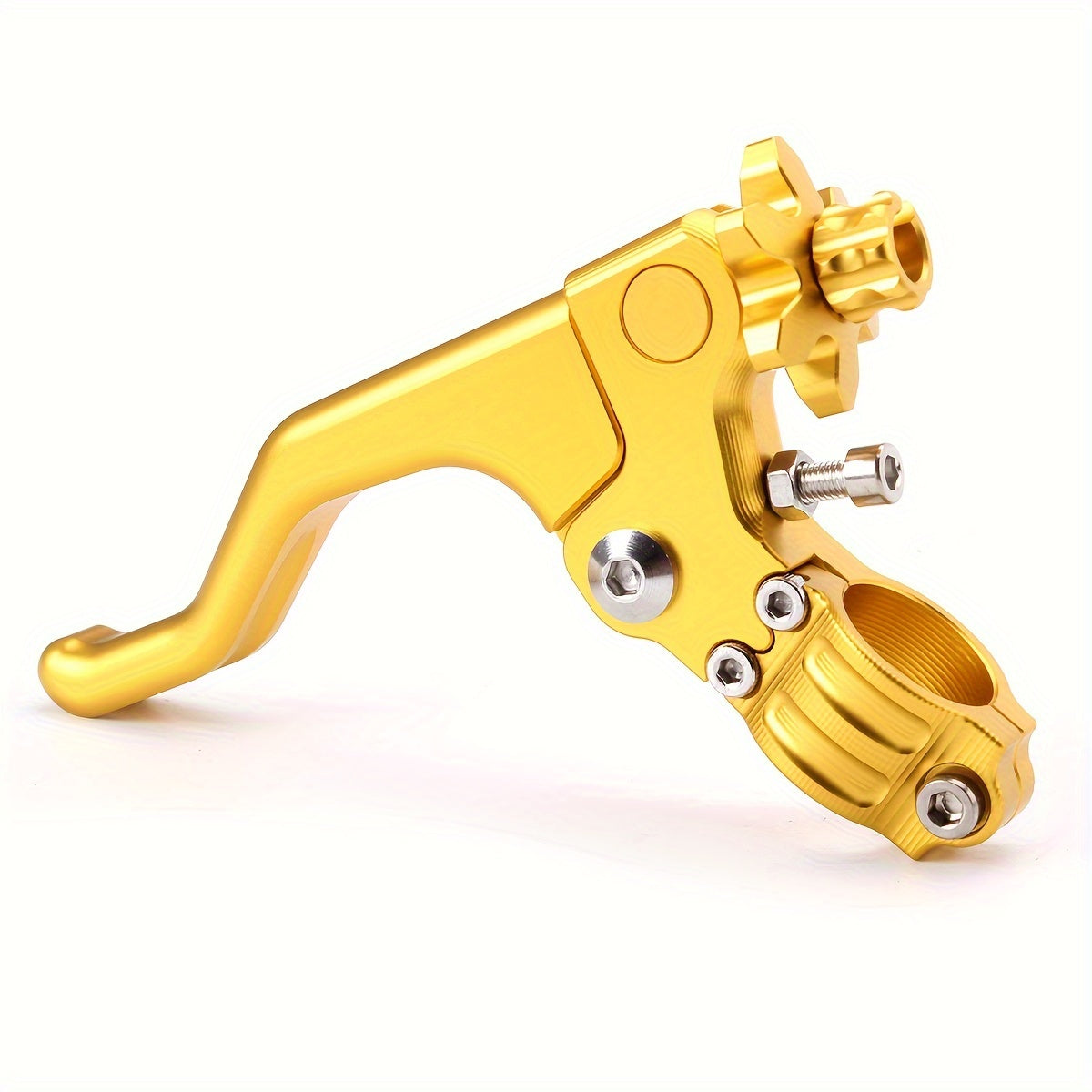 "FXCNC CNC Aluminum Surface Performance Stunt Clutch Lever Mount Bracket - Anodized, Universal 7/8"" 22mm - For Motorcycles - Enhance Clutch Control & Style - Great Gift for Motorcycle Enthusiasts"