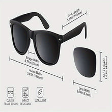 Load image into Gallery viewer, Sunglasses Men Sunglasses For Womens Trendy Retro Mirror Lens For Driving Fishing UV Protection
