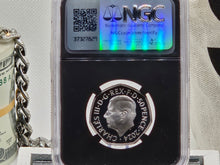 Load image into Gallery viewer, 2024 Millennium Falcon Graded Coin Ultra Cameo Graded 10 of 10 Silver 1oz Coin
