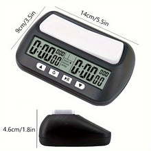 Load image into Gallery viewer, 1pc Portable Digital Chess Clock with Count Up/Down Timer and LED Display - Perfect Gift for Chess Enthusiasts (Battery Not Included)
