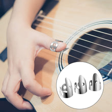 Load image into Gallery viewer, [12 Pieces Adjustable Steel Picks] 12 Pieces Steel Finger Picks Set, Including Stainless Steel Finger Picks And Thumb Picks, Metal Finger Picks Adjustable Bass Finger Picks For Guitar, Banjos And Other Instruments
