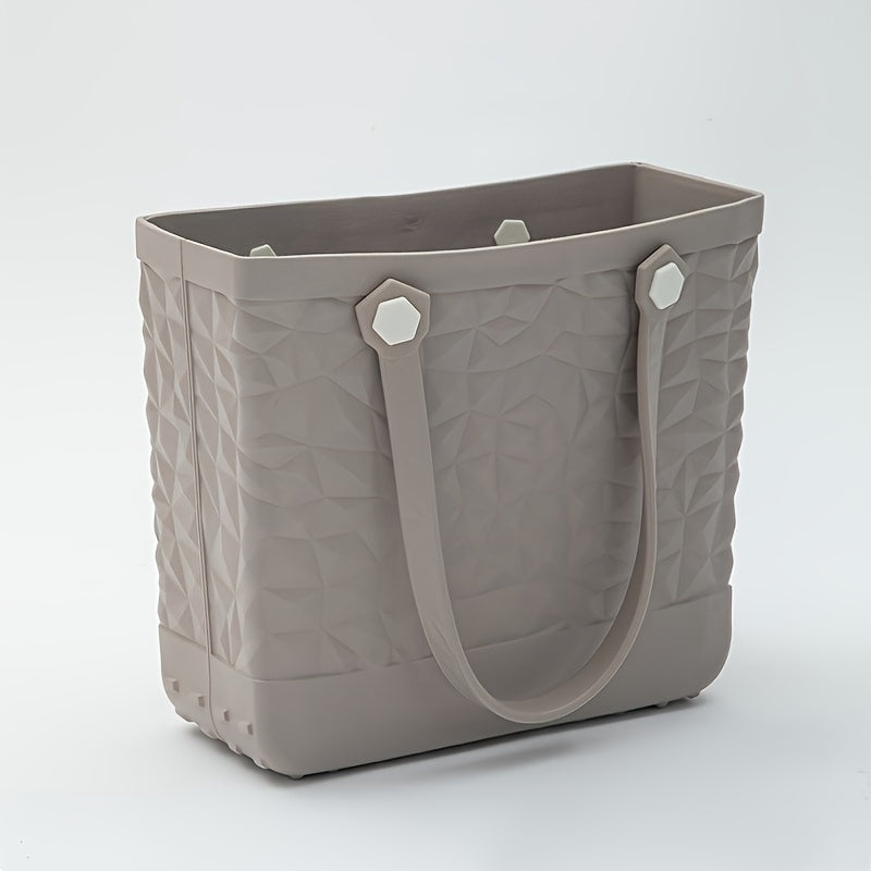 EVA Beach Tote Bag, Large Capacity Tote Bag For Beach, Pool Boat, Groceries, Sports