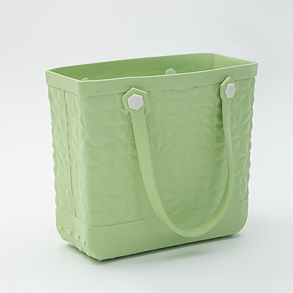 EVA Beach Tote Bag, Large Capacity Tote Bag For Beach, Pool Boat, Groceries, Sports