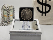 Load image into Gallery viewer, 1921 Silver Morgan Dollar Round 1 oz Coin in Display Case Invest in Silver Buy
