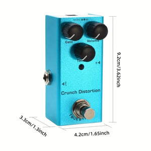 Electric Guitar Effect Mini Pedal Single Block Effect Classic Overload Metal Distortion Analog Delay Digital Delay DC 9V Eid Al-Adha Mubarak