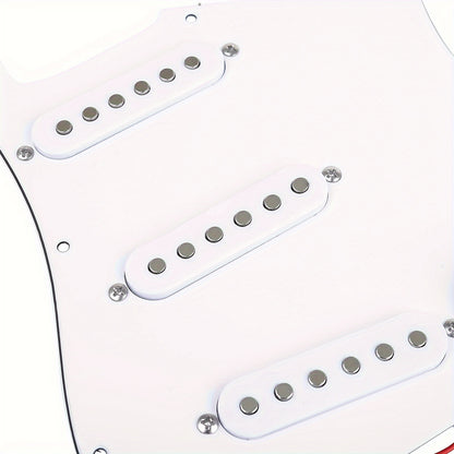 IRIN DIY-3 DIY Electric Guitar Assembly Full Set Of Handmade Accessories ST Wood Color Paper Box