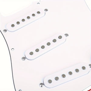 IRIN DIY-3 DIY Electric Guitar Assembly Full Set Of Handmade Accessories ST Wood Color Paper Box