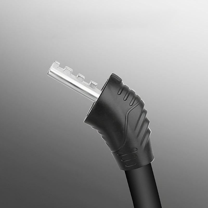 Security Bike Lock, 4 Digit Resettable Combination Cable Lock For Bicycle