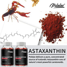 Load image into Gallery viewer, Astaxanthin - Promotes Cardiovascular Health and Accelerates Metabolism, Supports Eye and Joint Health - 60 Capsules

