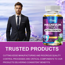 Load image into Gallery viewer, Magnesium Citrate 1000mg - Maximum Absorption for Muscle, Nerve, Bone and Heart Health - 120 Capsules
