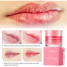 Load image into Gallery viewer, West&amp;Month 20g Moisturizing Lip Sleeping Mask Night Sleep Maintenance Nourish Fade Lip Lines Remove Dead Skin Repairing Lip Balm
