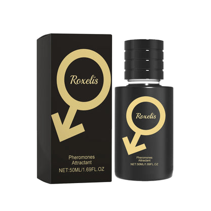 Roxelis Men Natural Scent Pheromone Perfume Charming Attractive Lasting Fresh Fragrance Men Perfume Spray for Bussiness Dating