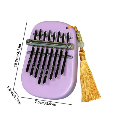Kalimba Thumb Piano 8 Key Alto Mini Kalimba Instrument Portable Mbira Finger Piano Finger Instruments Decorative Cute For Kids