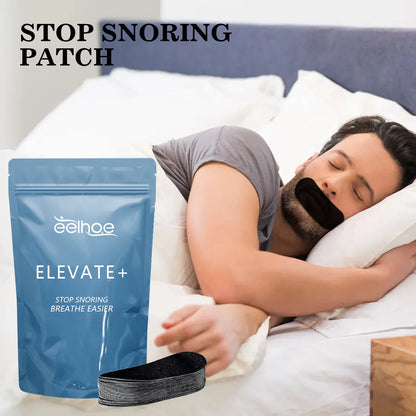 Stop Snoring New Trendy Stress Relief Nasal Breathing Anti Snoring Patch Mouth Tape Improve Sleep Breathe Easier Strips
