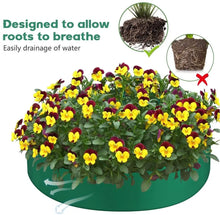 Load image into Gallery viewer, 10/40/50/100 Gallons fabric garden raised bed round planting container grow bags fabric planter pot for plants nursery pot

