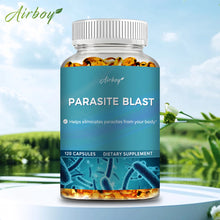 Load image into Gallery viewer, Parasite Blast - Eliminates Parasites, Gut Health, Metabolism, Healthy Digestion, Improves Immune System - 120 Capsules
