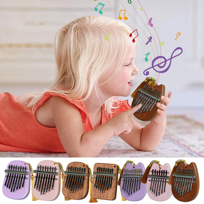 Kalimba Thumb Piano 8 Key Alto Mini Kalimba Instrument Portable Mbira Finger Piano Finger Instruments Decorative Cute For Kids
