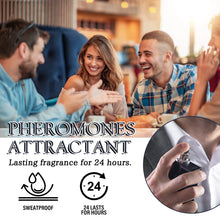 Load image into Gallery viewer, Roxelis Men Natural Scent Pheromone Perfume Charming Attractive Lasting Fresh Fragrance Men Perfume Spray for Bussiness Dating
