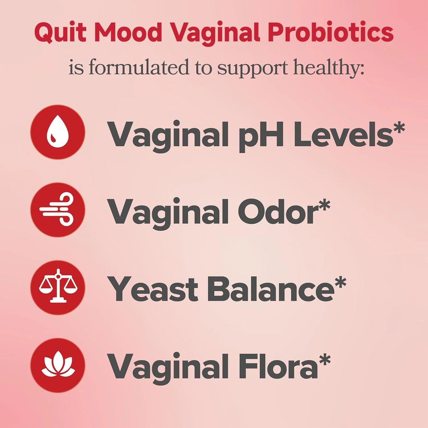 Probiotics for Women PH Balance with Prebiotics and Lactobacillus Probiotic Blend - Promote Healthy Odor and Flora