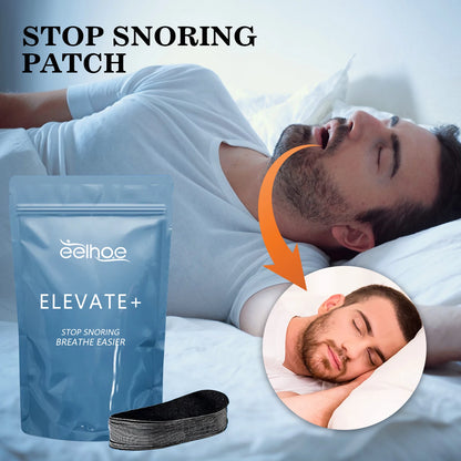 Stop Snoring New Trendy Stress Relief Nasal Breathing Anti Snoring Patch Mouth Tape Improve Sleep Breathe Easier Strips