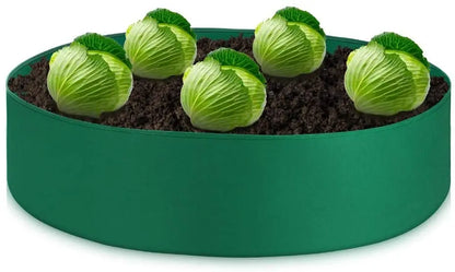 10/40/50/100 Gallons fabric garden raised bed round planting container grow bags fabric planter pot for plants nursery pot