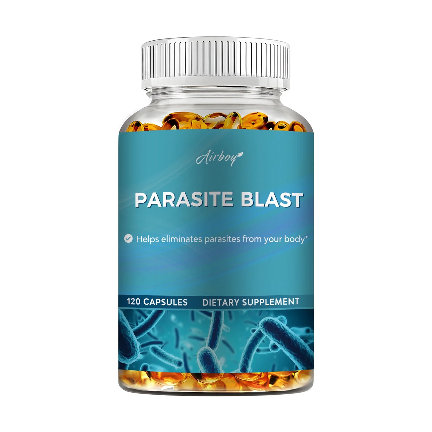 Parasite Blast - Eliminates Parasites, Gut Health, Metabolism, Healthy Digestion, Improves Immune System - 120 Capsules