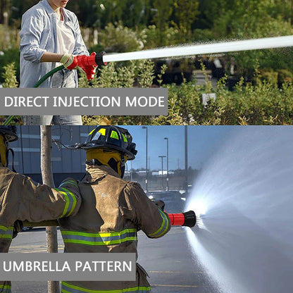 Garden Hose Nozzle Water Pump High Pressure Sprinkler Head Powerful for Outdoor Yard Car Washing Home Cleaning Walkways Watering