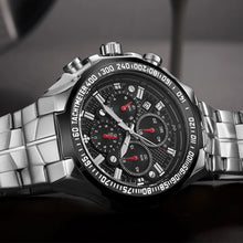 Load image into Gallery viewer, Sports Watches For Men Fashion Quartz Men Big Clock WWOOR Top Brand Luxury Military Full Steel Waterproof Chronograph Wristwatch
