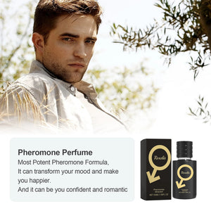 Roxelis Men Natural Scent Pheromone Perfume Charming Attractive Lasting Fresh Fragrance Men Perfume Spray for Bussiness Dating