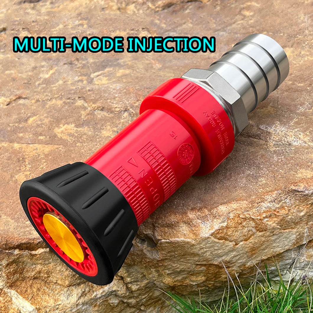 Garden Hose Nozzle Water Pump High Pressure Sprinkler Head Powerful for Outdoor Yard Car Washing Home Cleaning Walkways Watering