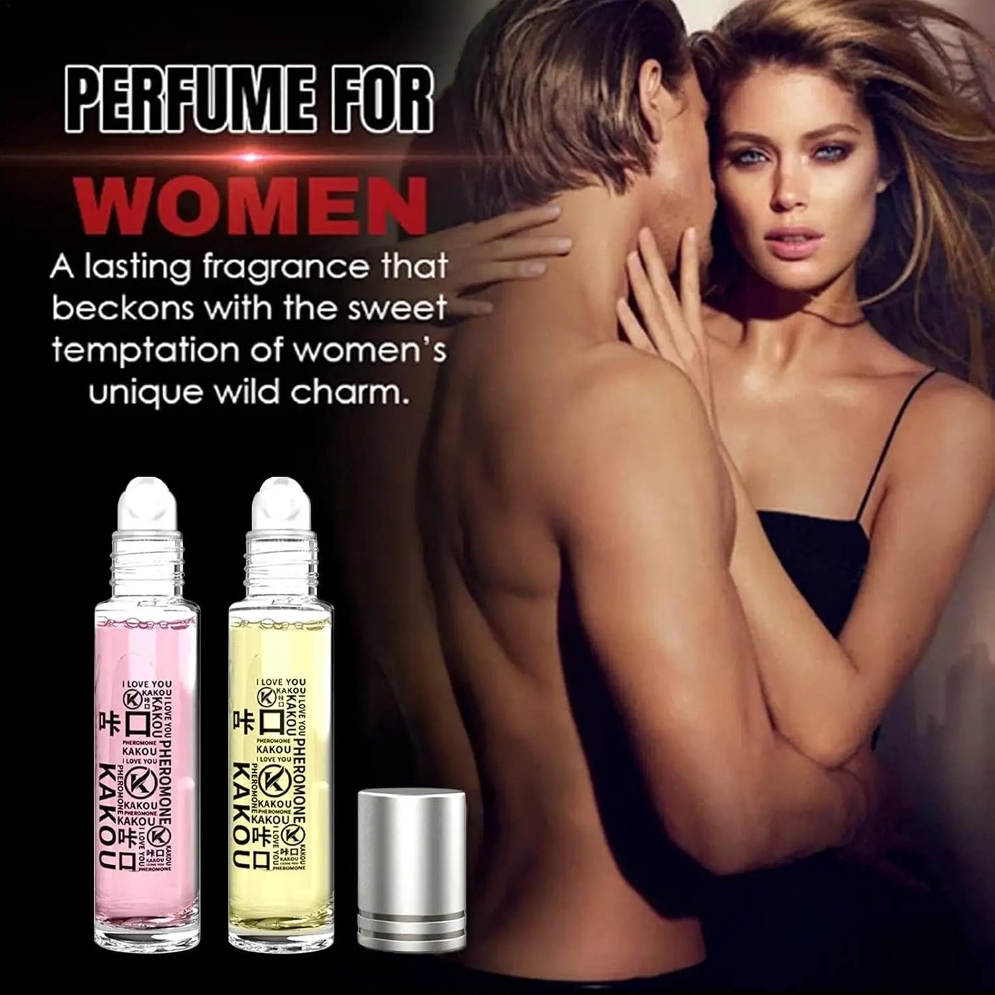 Women's enhanced perfume, long-lasting scent, perfect for appealing to men - the perfect gift for Christmas, birthdays, annivers