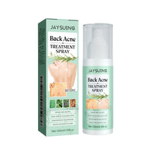 Load image into Gallery viewer, Jaysuing Repair Back Acne Care Spray Shoulder Pimple Remove Fade Acne Scar Soothe Body Nourish Skin Cleansing Body Pimples Spray
