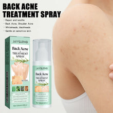 Load image into Gallery viewer, Jaysuing Repair Back Acne Care Spray Shoulder Pimple Remove Fade Acne Scar Soothe Body Nourish Skin Cleansing Body Pimples Spray
