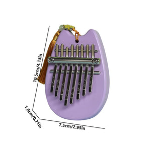Kalimba Thumb Piano 8 Key Alto Mini Kalimba Instrument Portable Mbira Finger Piano Finger Instruments Decorative Cute For Kids