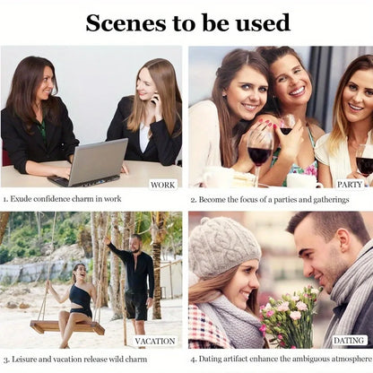 Women's enhanced perfume, long-lasting scent, perfect for appealing to men - the perfect gift for Christmas, birthdays, annivers